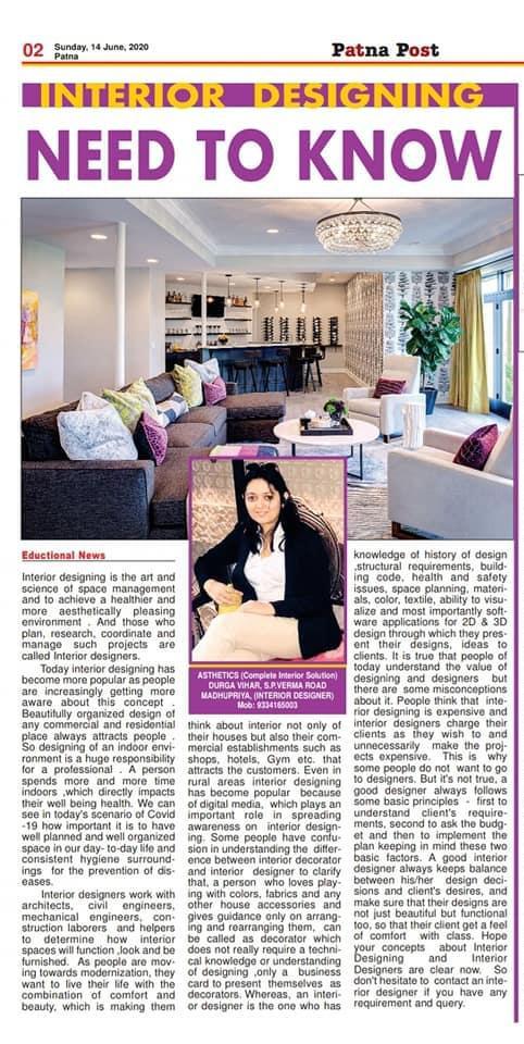 Top Interior Designer in Patna Shares Must-Know Tips About Interior Designing in 2025